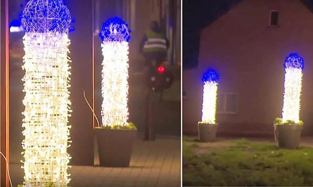 Ξέφυγαν στο Βέλγιο: Δείτε το "Χριστουγεννιάτικο" στολισμό τους!